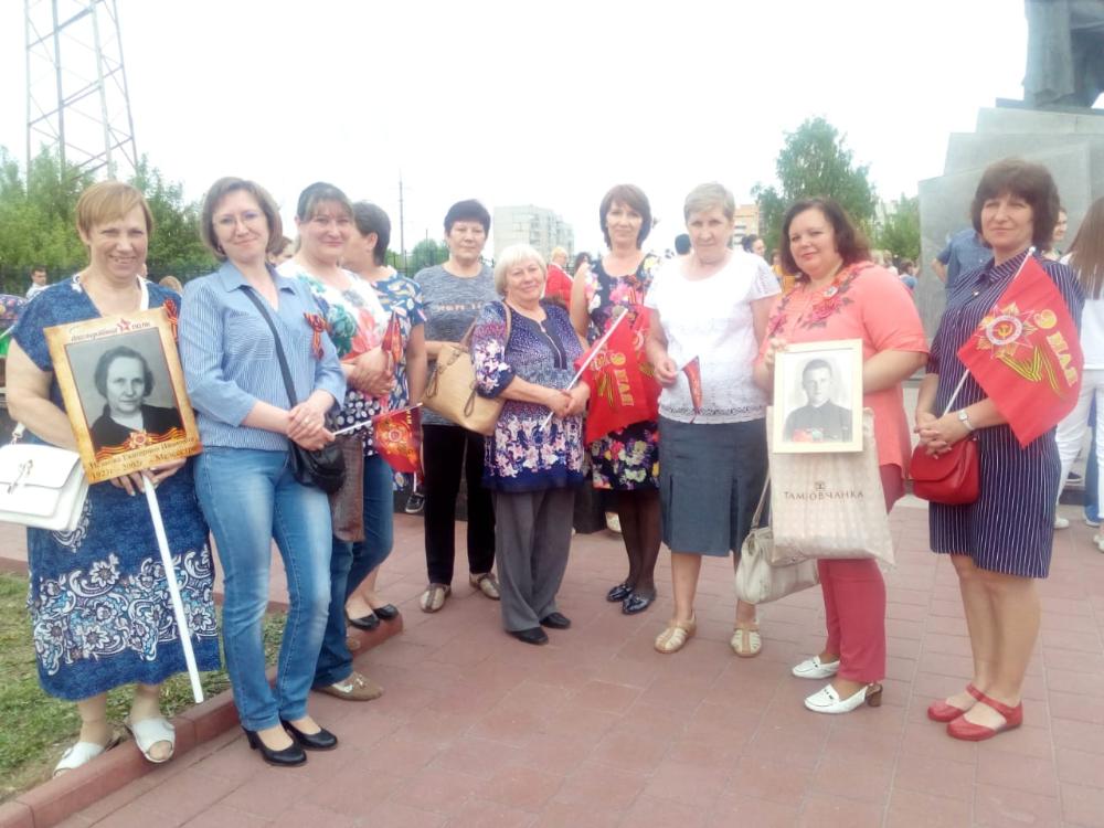 ОГБУЗ "ТИКБ" на марше бессмертного полка